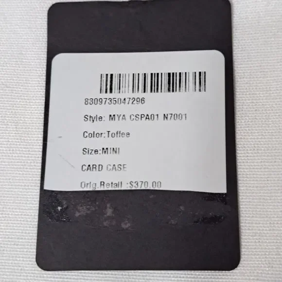 Authentic New MCM Tracy Zip Card Case in Spanish Leather - Picture 3 of 16